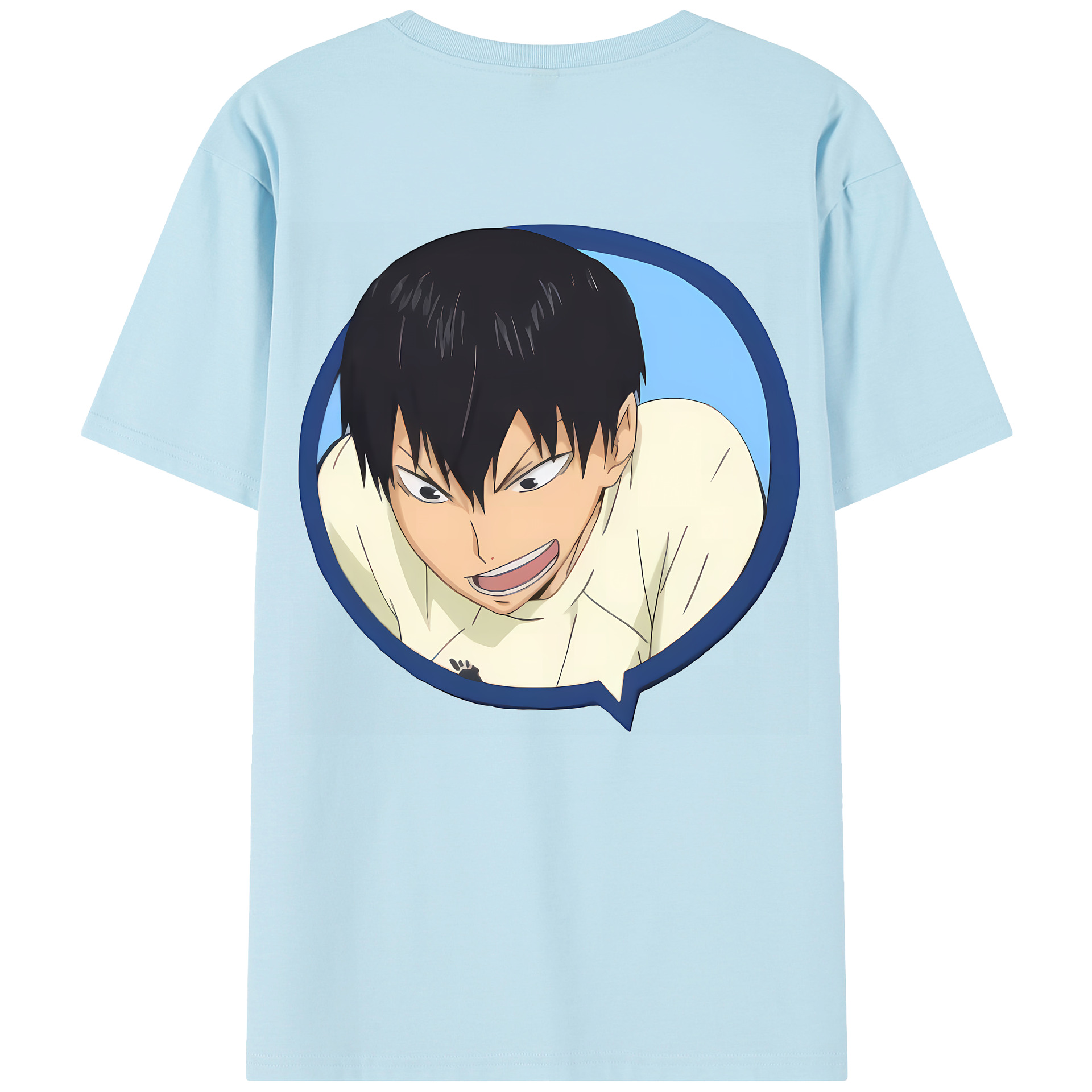 （画像用） ハイキュー!! Haikyu!! 綿100％半袖Tシャツ（背面プリント）